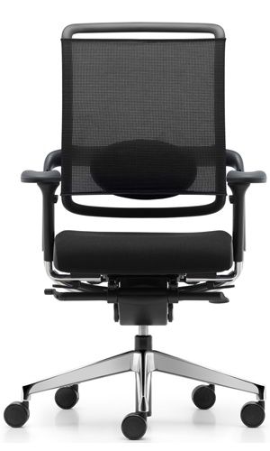 ROHDE & GRAHL Xenium ® Dynamic (полированный алюминий) эргономичное офисное кресло