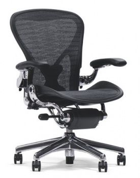 Herman Miller Aeron (алюминий) эргономичное кресло