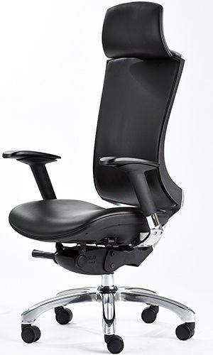 Hara Tech Анджели эргономическое офисное кресло (натуральная кожа)