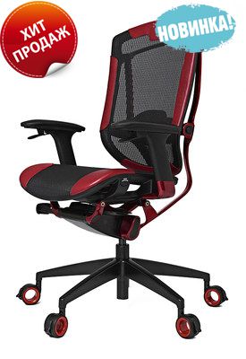 Сетчатое киберспортивное кресло Vertagear Triigger 350 Special Edition: Red VG-TL350SE_RD
